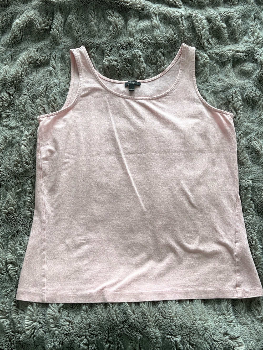 Talbots Light Pink Shell Tank Top